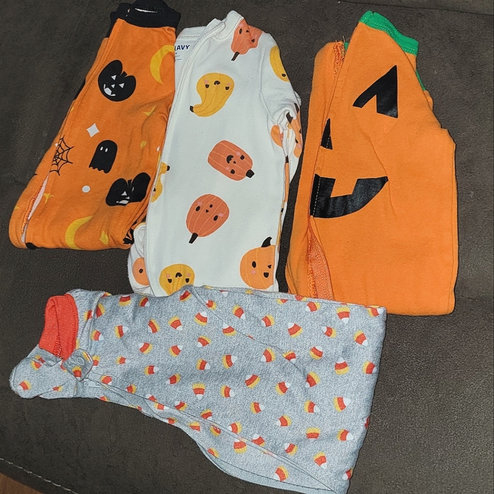 Halloween Sleep & Play Outfits
